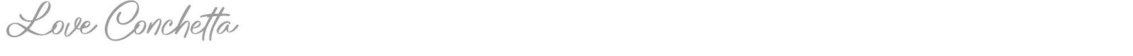 Love Conchetta font preview
